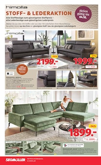 Couch im Segmüller Prospekt "Zum Glück gibt’s Segmüller - Bestseller zu Bestpreisen" mit 24 Seiten (Nürnberg)