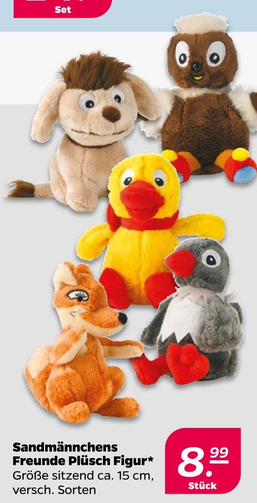 Sandmännchens Freunde Plüsch Figur