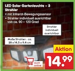 LED Solar Gartenleuchte für 14,99 € bei Netto Marken-Discount im Angebot LED Solar Gartenleuchte im aktuellen Netto Marken-Discount Prospekt