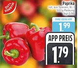 EDEKA Marktl - Paprika Angebot im Prospekt Paprika bei EDEKA im Marktl Prospekt für 1,79 €