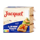 Mini Toasts carrés - JACQUET dans le catalogue Carrefour