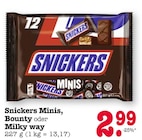Snickers Minis Angebote von Snickers bei E center Mannheim für 2,99 €