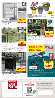 Bohrmaschine im toom Baumarkt Prospekt "Respekt, wer's selber macht." mit 24 Seiten (Mönchengladbach)