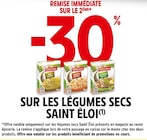 Promo -30% de remise immédiate sur le 2ème sur les légumes secs Saint Eloi à  dans le catalogue Intermarché Hyper à Clermont