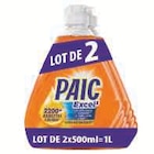 Liquide vaisselle EXCEL - PAIC en promo chez Super U Cergy à 2,72 €