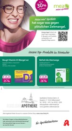 mea - meine apotheke Apotheken Prospekt der aktuellen Woche mit 4 Seiten, gültig von 01.10.2026 bis 31.10.2026, in Wilhermsdorf und Umgebung Aktueller mea - meine apotheke Apotheken Prospekt in Wilhermsdorf und Umgebung, "Unsere Oktober-Angebote" mit 4 Seiten, 01.10.2026 - 31.10.2026