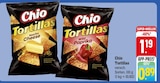 Tortillas Nacho Cheese oder Tortillas Wild Paprika Angebote von Chio bei E center Speyer für 0,89 €