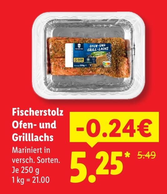Ofen- und Grilllachs