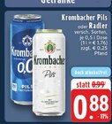 Aktuelle Krombacher Angebote bei EDEKA in Lippstadt Aktuelles Pils Angebot bei EDEKA in Lippstadt ab 0,88 €