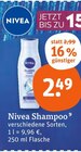 Shampoo Angebote von Nivea bei tegut Sindelfingen für 2,49 €