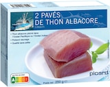 2 pavés de thon Albacore - Picard en promo chez Picard Bagnolet à 5,85 €