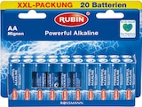 Batterien Mignon AA oder Micro AAA von Rubin im aktuellen Rossmann Prospekt für 3,29 €