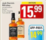 Aktuelle Jack Daniels Angebote bei WEZ in Löhne Aktuelles Whiskey Angebot bei WEZ in Löhne ab 14,99 €