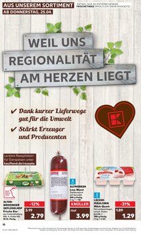 Eier im Kaufland Prospekt "Aktuelle Angebote" mit 44 Seiten (Magdeburg)