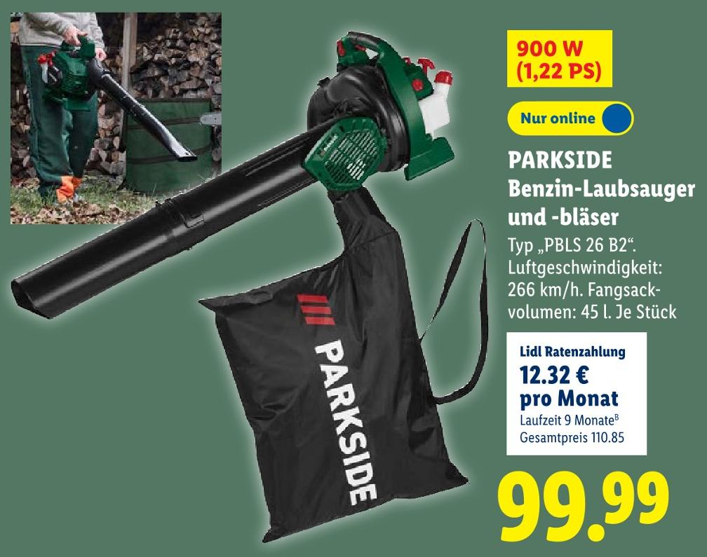 Benzin-Laubsauger und -bläser