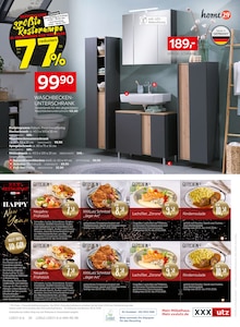 Badmöbel im XXXLutz Möbelhäuser Prospekt "NR.1 BEIM PREIS" mit 40 Seiten (Mülheim (Ruhr))