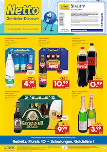 Netto Marken-Discount Prospekt DER ORT, AN DEM DU IMMER AUSGEZEICHNETE PREISE FINDEST. mit 2 Seiten