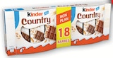 Kinder country - Super U à Clermont-Ferrand Kinder country en promo chez Super U Clermont-Ferrand à 2,54 €