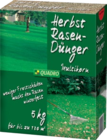 Herbst-Rasendünger im Angebot bei Hornbach in Bamberg Herbst-Rasendünger Angebote von QUADRO bei Hornbach Bamberg für 11,99 €