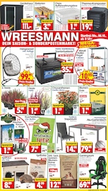 Aktueller Wreesmann Prospekt mit Autobatterie, "DEIN SAISON- & SONDERPOSTENMARKT!", Seite 1