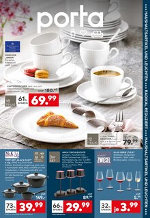 Pfanne im aktuellen porta Möbel Prospekt (Aachen) Pfanne im porta Möbel Prospekt "Aktuelle Angebote" mit 4 Seiten (Aachen)