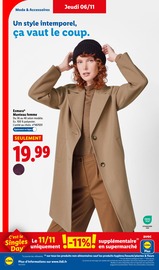 Manteau Femme Angebote im Prospekt "Votre quotidien à petits prix, ça vaut le coup." von Lidl Manteau Femme Angebote im Prospekt "Votre quotidien à petits prix, ça vaut le coup." von Lidl auf Seite 60