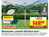 Linomatic 600 Deluxe Cover im Angebot bei toom Baumarkt in Darmstadt Linomatic 600 Deluxe Cover Angebote von Leifheit bei toom Baumarkt Darmstadt für 149,99 €