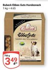 Ebbes Guts Hundesnack im Angebot bei GLOBUS in Kempen Ebbes Guts Hundesnack Angebote von Bubeck bei GLOBUS Kempen für 3,49 €