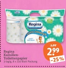 Kamillen-Toilettenpapier von Regina im aktuellen tegut Prospekt für 2,99 €