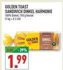 SANDWICH DINKEL HARMONIE Angebote von GOLDEN TOAST bei Marktkauf Lemgo für 1,99 €