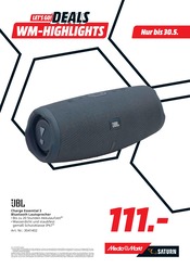 JBL Angebote im Prospekt "LET’S GO! DEALS" von MediaMarkt Saturn JBL Angebote im Prospekt "LET’S GO! DEALS" von MediaMarkt Saturn auf Seite 24