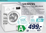 Waschmaschine WM14N29E Angebote von Siemens bei expert Bautzen für 499,00 €