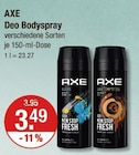 Deo Bodyspray von AXE im aktuellen V-Markt Prospekt für 3,49 €