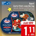 Zarte Filets vom Hering Angebote von Appel bei EDEKA Solingen für 1,11 €
