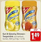 Zitronen-Tegetränk im Angebot bei EDEKA in Mainz Zitronen-Tegetränk Angebote von Gut & Günstig bei EDEKA Mainz für 1,49 €