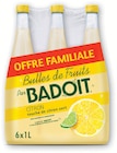 Eau Minérale Pétillante Aromatisée - BADOIT en promo chez Super U Noisy-le-Grand à 5,42 €
