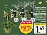 Glücksklee oder Glückswürfel im aktuellen EDEKA Prospekt