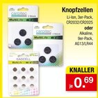 Li-Ion Knopfzellen von Carpitec für 0,69 € bei Zimmermann im Angebot Li-Ion Knopfzellen von Carpitec im aktuellen Zimmermann Prospekt