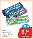 Kaugummi von Airwaves für 0,69 € bei budni im Angebot Kaugummi von Airwaves im aktuellen budni Prospekt