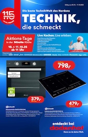 dodenhof TechnikWelt Elektromärkte Prospekt der aktuellen Woche mit 8 Seiten, gültig von 05.10.2025 bis 11.10.2025, in Zeven und Umgebung Aktueller dodenhof TechnikWelt Elektromärkte Prospekt in Zeven und Umgebung, "Top Angebote" mit 8 Seiten, 05.10.2025 - 11.10.2025