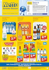 Tafelwasser Angebot im aktuellen Netto Marken-Discount Prospekt auf Seite 1