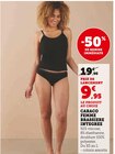 Caraco femme brassière intégrée en promo chez Super U Amiens à 9,95 €