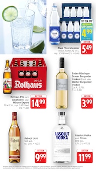 Bier im EDEKA Prospekt "Aktuelle Angebote" mit 16 Seiten (Singen (Hohentwiel))