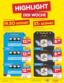Bier im aktuellen Netto Marken-Discount Prospekt (Bad Homburg (Höhe)) Bier im Netto Marken-Discount Prospekt "Aktuelle Angebote" mit 63 Seiten (Bad Homburg (Höhe))