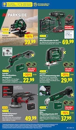 Lidl Bohrmaschine im Prospekt 