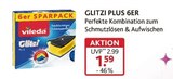 GLITZI PLUS 6ER im V-Markt Prospekt GLITZI PLUS 6ER von Vileda im aktuellen V-Markt Prospekt für 1,59 €