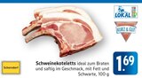 Schweinekoteletts Angebote bei E center Filderstadt für 1,69 €