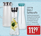 Glas-/Saftkaraffe von CROFTON für 11,99 € bei ALDI Nord im Angebot Glas-/Saftkaraffe von CROFTON im aktuellen ALDI Nord Prospekt