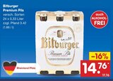 Premium Pils Angebote von Bitburger bei Netto Marken-Discount Trier für 14,76 €