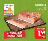 Schinkenspeck für 1,59 € bei Marktkauf im Angebot Schinkenspeck im aktuellen Marktkauf Prospekt